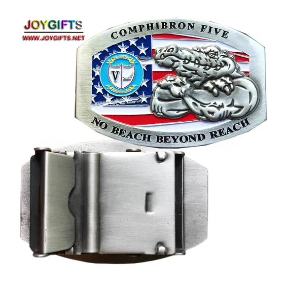 Alligator US Flag Web Buckle