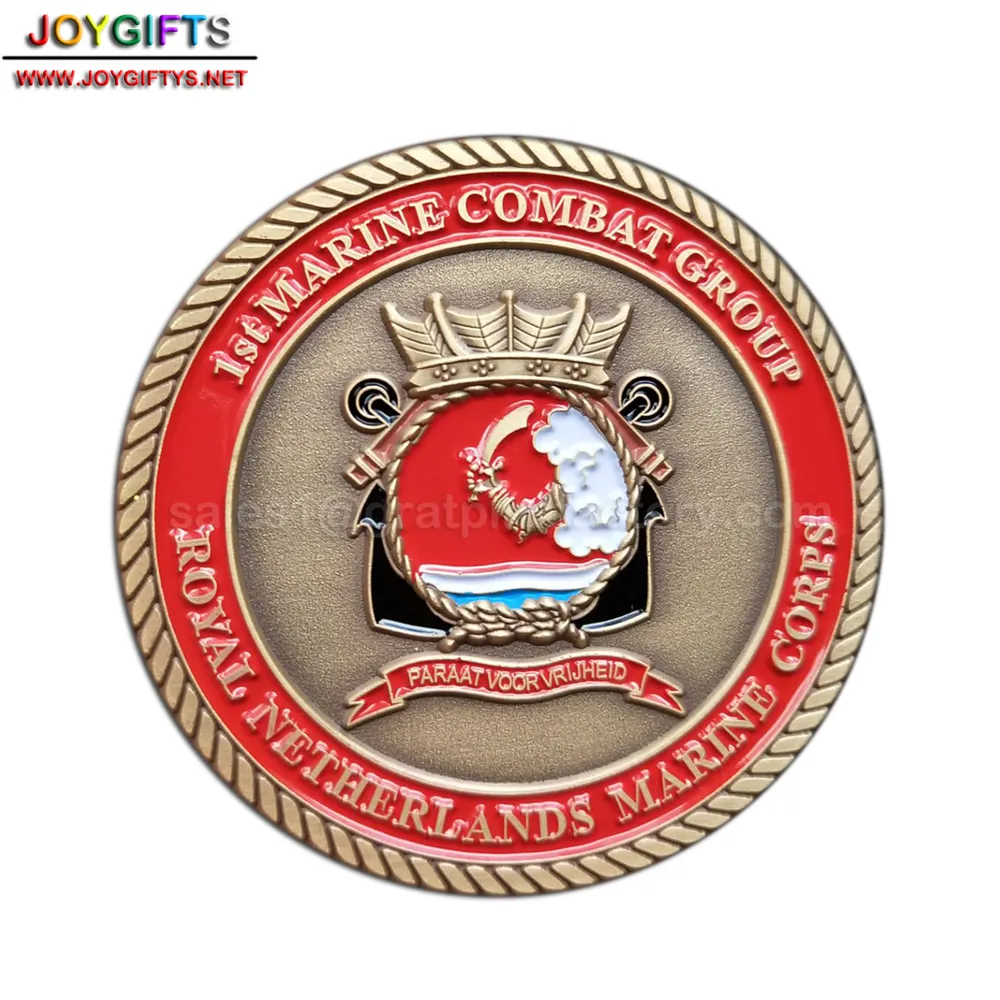 Antique Gold Challenge Coin