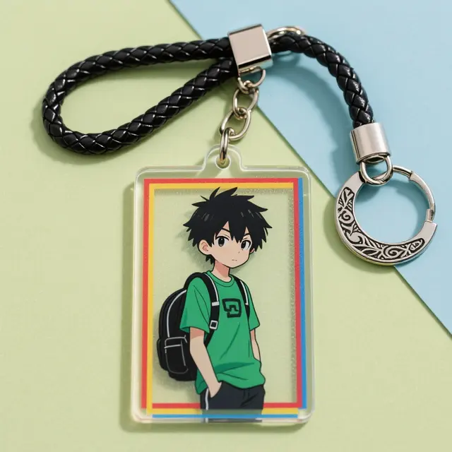 Custom Logo Acrylic Keychain