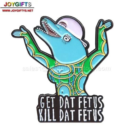 Custom Shape Soft Enamel Pin