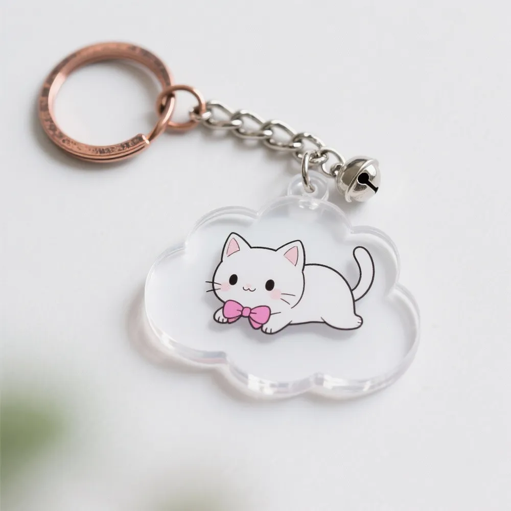 Cute Acrylic Keychain