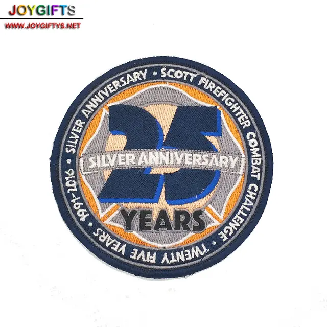 Silver Anniversary Patch