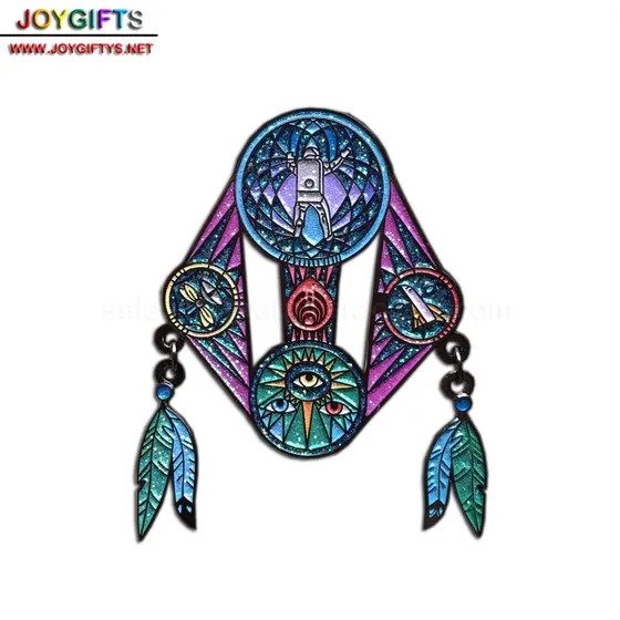 Vintage Style Enamel Pin