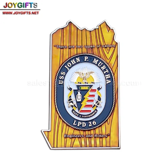 Zinc Alloy Challenge Coin